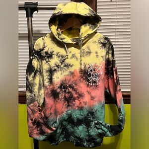 Assholes Live Forever Men’s XL Tie-Dye Hoodie